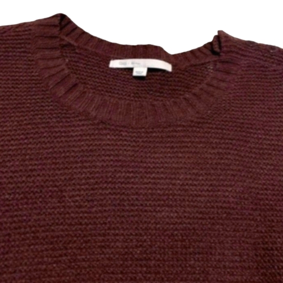 GAP Aubergine Wool Blend Pullover Sweater - Picture 4 of 6